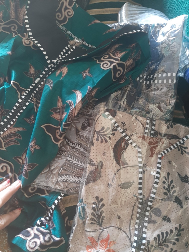 Maura Couple - Sania Ruffle Batik Couple Ori Ndoro Jowi Dnt Garansi Termurah