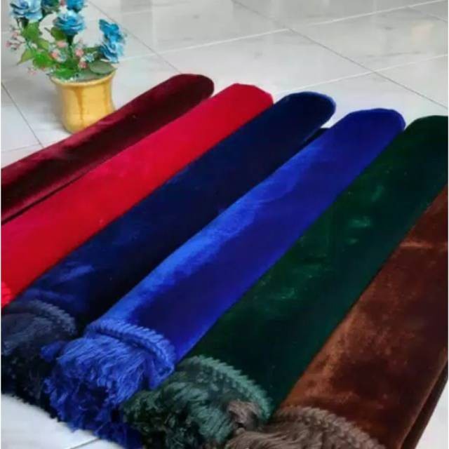 Sajadah Turki Busa Tebal Polos Jumbo / sajadah busa lembut