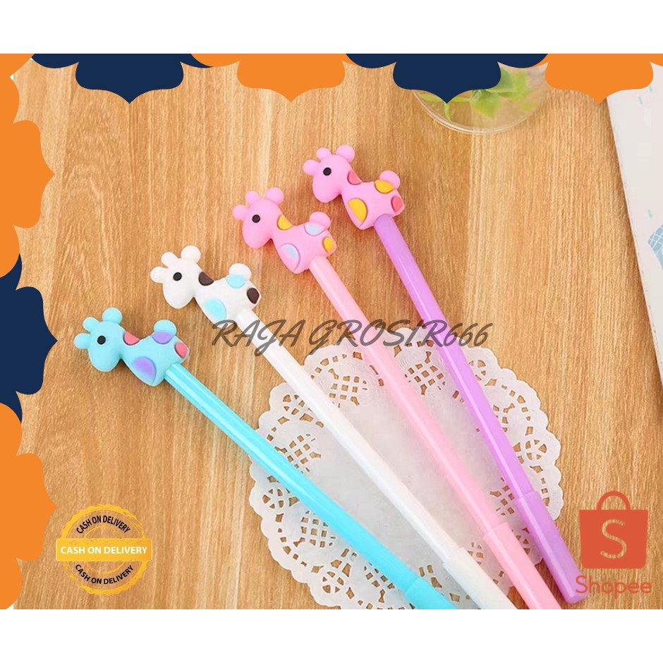 

PULPEN PEN GEL GIRRAFE JERPAH MURAH ALAT TULIS KANTOR TERMURAH