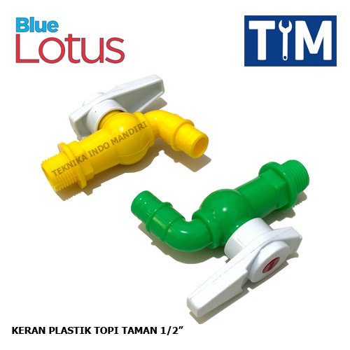 Keran Taman / Keran Plastik Model Topi 1/2&quot; / Keran Air LOTUS 1/2&quot;