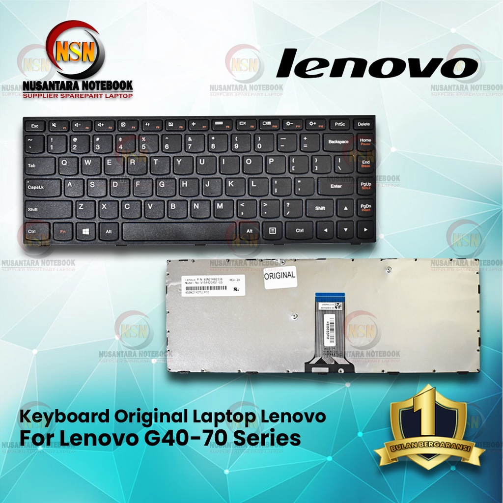 Keyboard Original Laptop Lenovo For G40-70