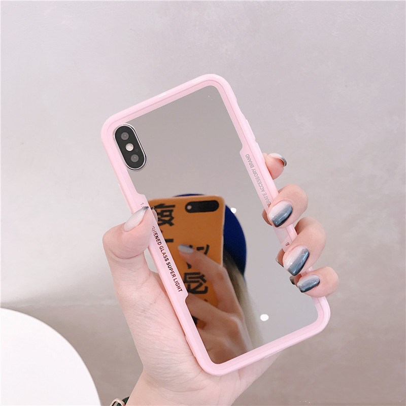 Fashion Mirror Casing Soft Case iPhone 11 12 mini Pro Max 6 Plus 6S Plus 7 Plus 8 8+ SE 2020 X XS XR XS Max Factory Price