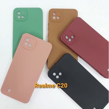 Case ProCamera Soft Matte With Camera Protector 9D Realme 7i C17 C20 C21 C21Y C25 C53 9pro plus