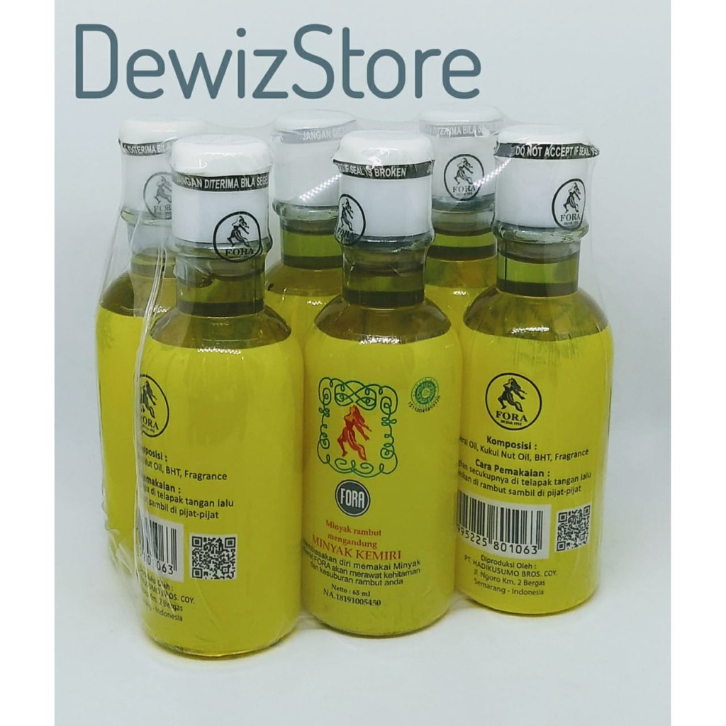 FORA MINYAK RAMBUT KEMIRI - 65ML
