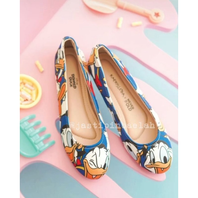 [PELUNASAN] Ittaherl Kaerysleika Donald Duck Ballerina Naval sz 35