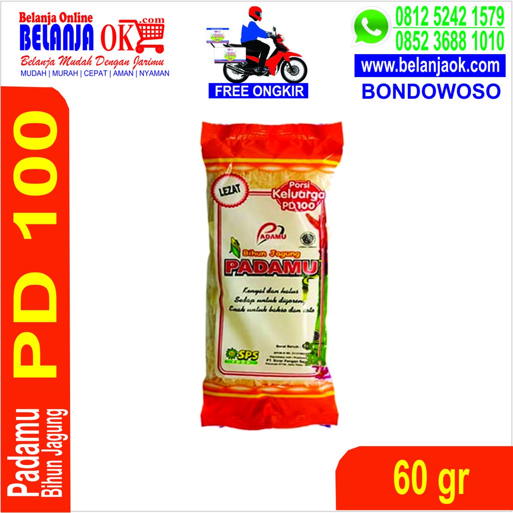 

Bihun Jagung Padamu 60 gram
