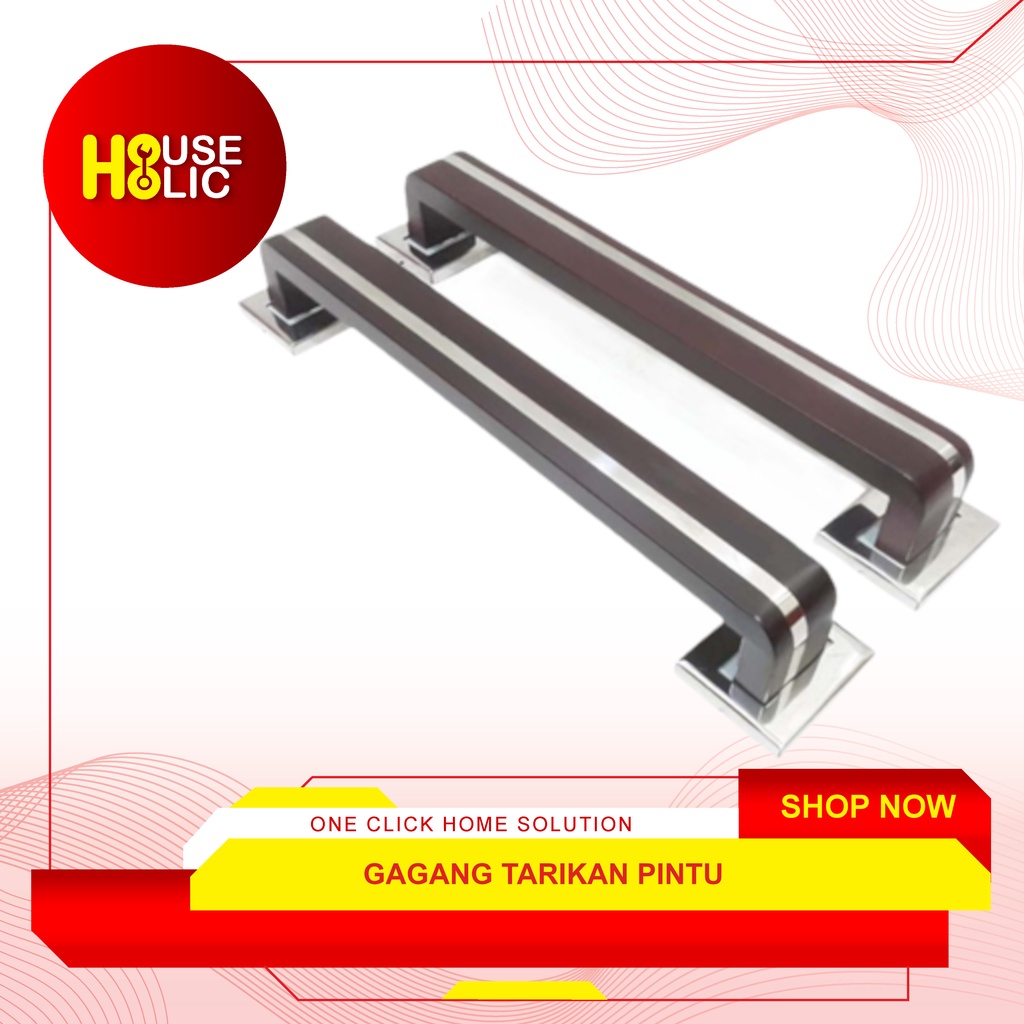 Pull Handle 35cm Handel Tarikan Gagang Pintu Rumah Model Gawang 35 Cm