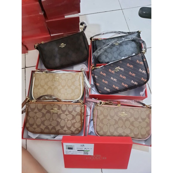 TAS TB SHOULDER BAG COACH MESSICO + BOX