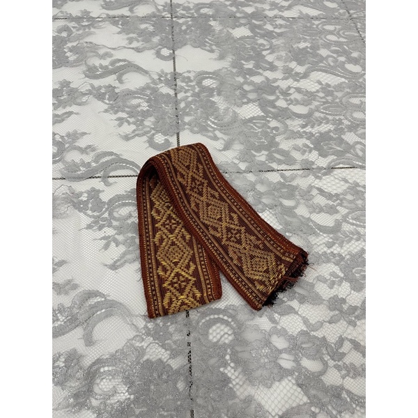 obi selendang songket oryginal-Tembaga