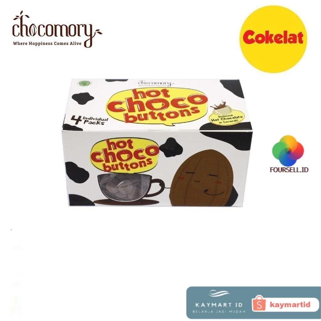 Chocomory - Hot Choco Button Coklat Susu Cimory