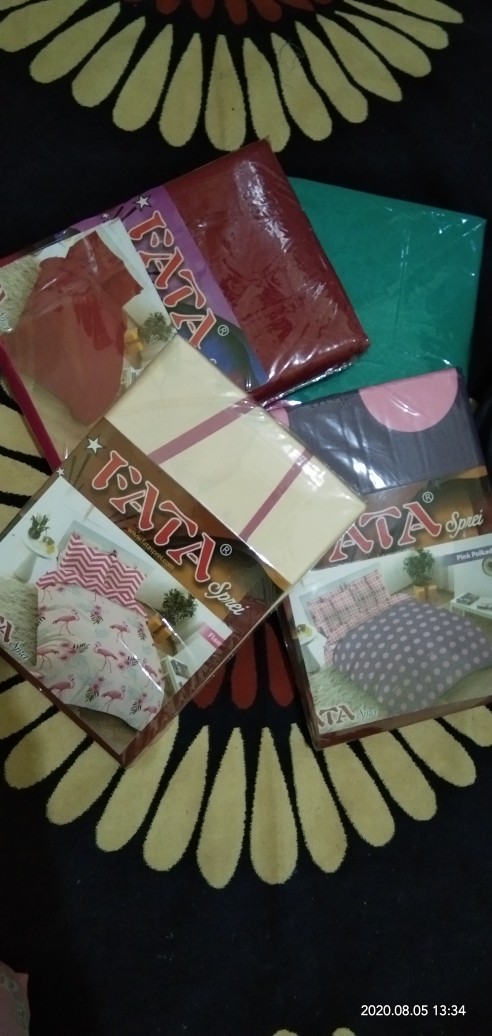 Sprei Polos Fata Ukuran Single 100x200/90x200
