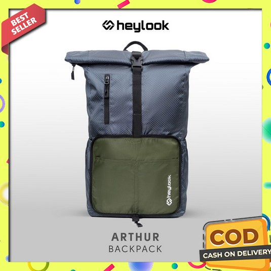 Tas Sekolah Pria Punggung Backpack Keren Smp Sma Distro Cowok Murah 10 Heylook Official - Tas Back