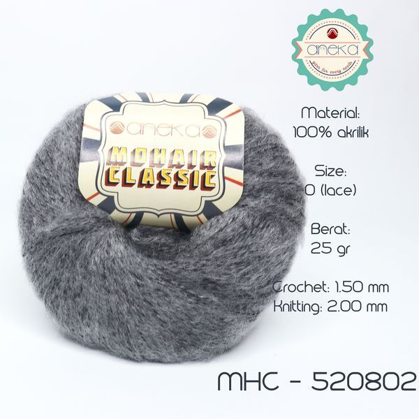 Benang Rajut Katun Mohair Classic / Mohair Classic Yarn - 520802