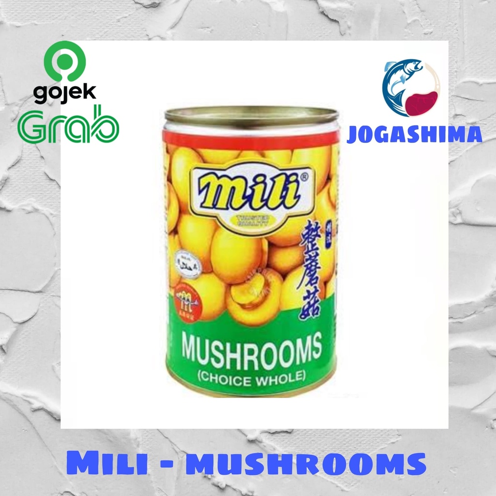 

Mili Whole Mushrooms / Mili Jamur kancing Kaleng / Champignons 425grm