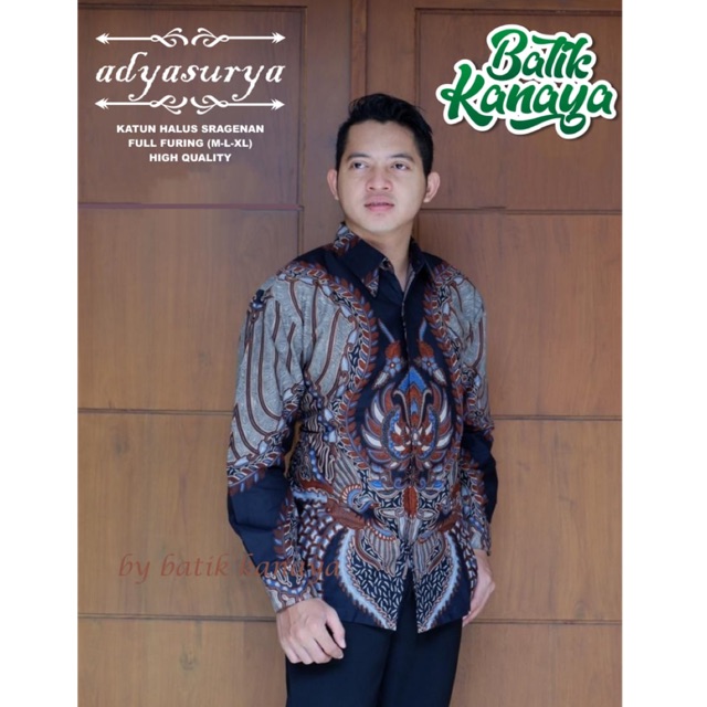 Batik Pria ADYASURYA Full Furing Termurah