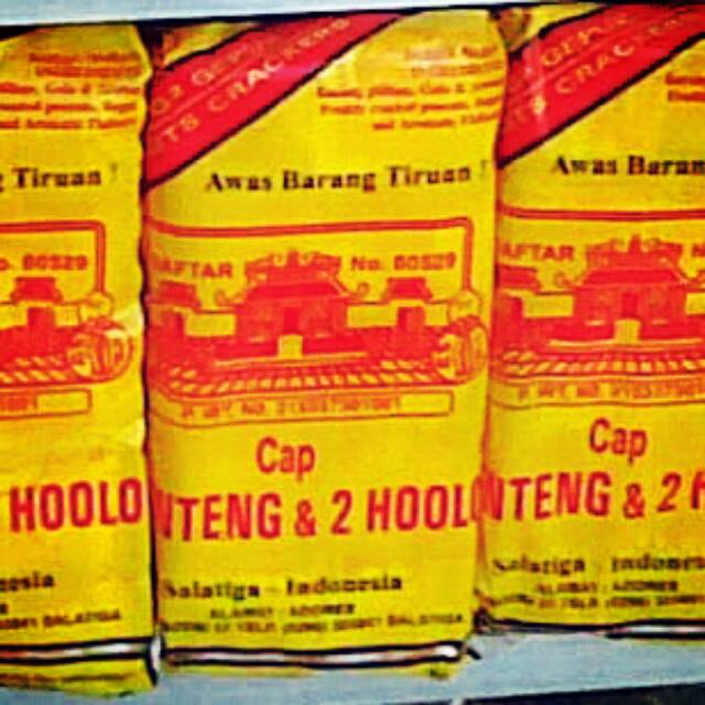 

Enting gepuk cap klenteng & 2 hoolo isi 100 pcs 1300gram