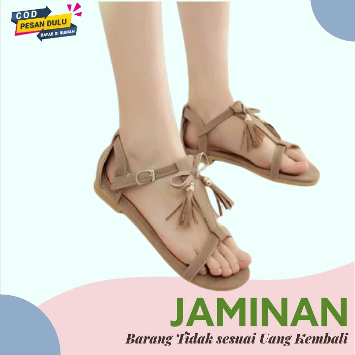 Sendal Teplek Wanita Kekinian Sandal Lebaran Wanita 2022 Sandal Teplek Wanita Terbaru Sandal Wanita 