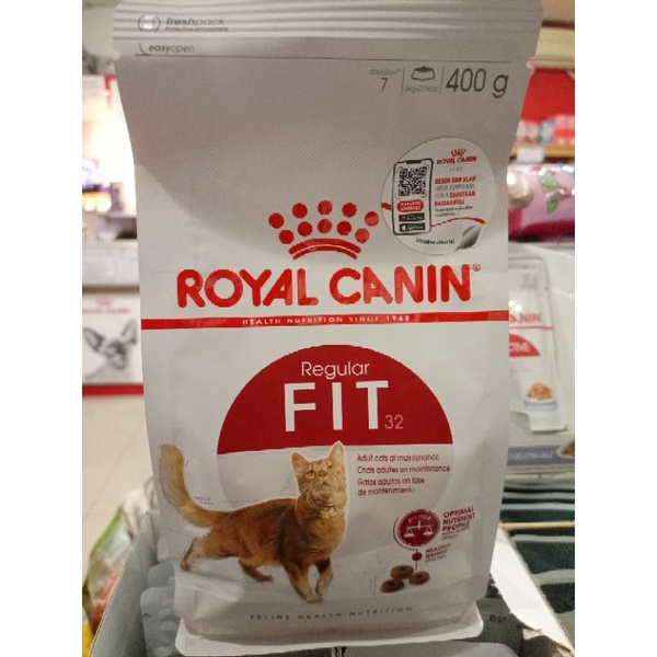 Royal Canin Fit 32 Makanan Kucing Dewasa Dry 400gr