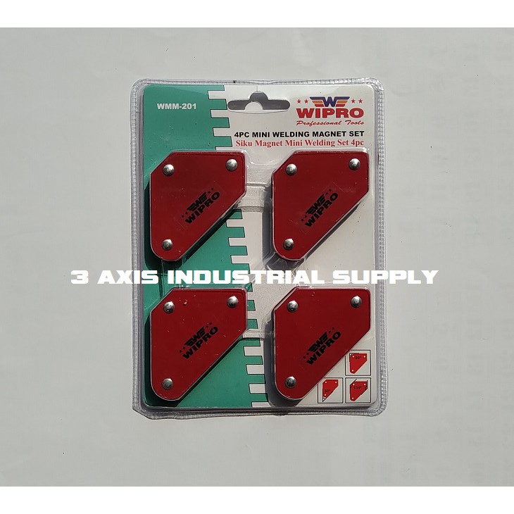 SIKU MAGNET LAS MINI WIPRO SET 4 Pcs - WELDING MAGNET SET WMM-201