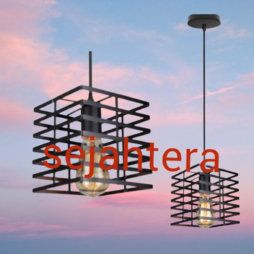 pulset kap lampu hias gantung desain minimalis ruang tamu