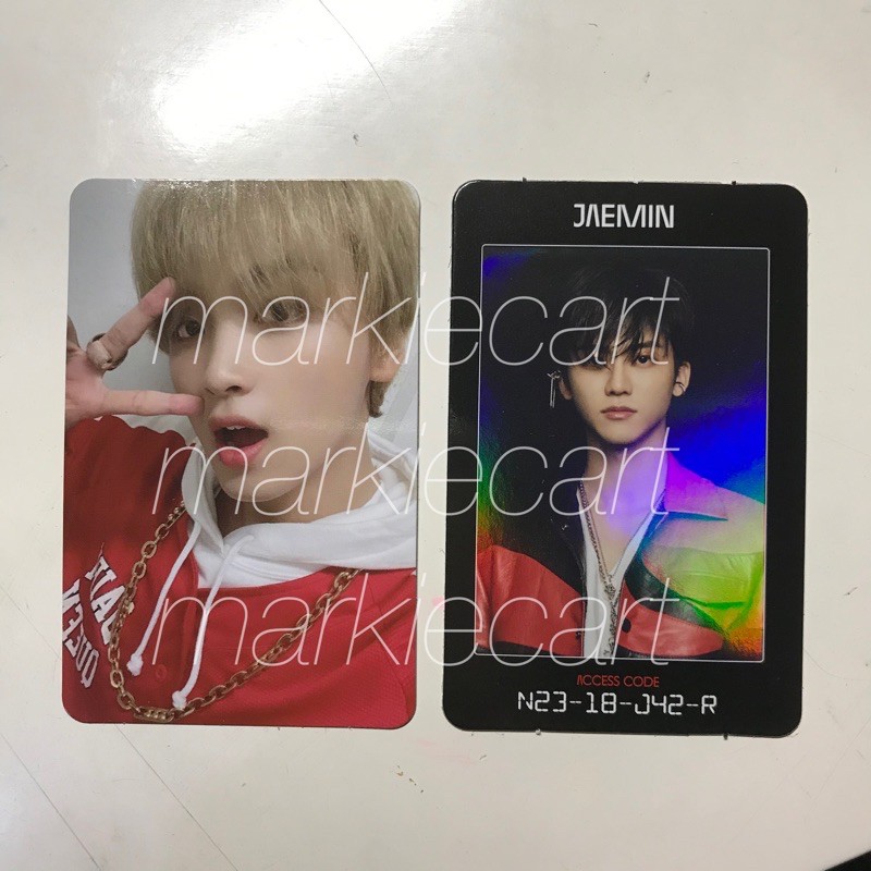 HAECHAN JAEMIN PC PHOTOCARD ARRIVAL RESONANCE PT.2 NCT 2020