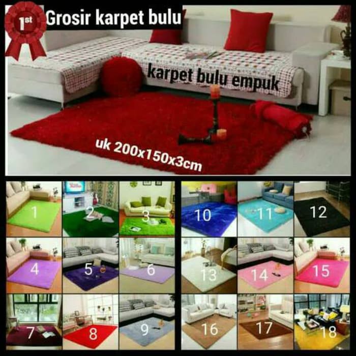 karpet bulu uk 150 x 200/ambal rasfur
