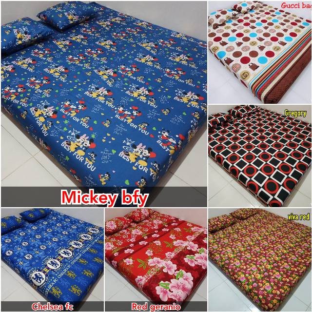 Sprei cewek Sprei home made karakter 160*200(2sarban+2sargul)