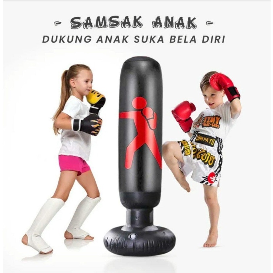 kids boxing samsak anak