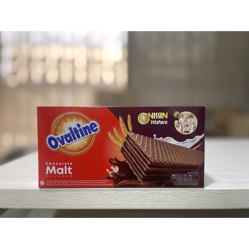 

NISSIN Wafer Ovaltine Chocolate Malt Box 150gr