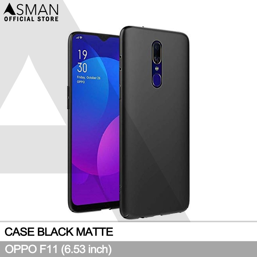 Ultraslim OPPO F11 (6.53&quot;) | Soft Case Black Matte - Hitam