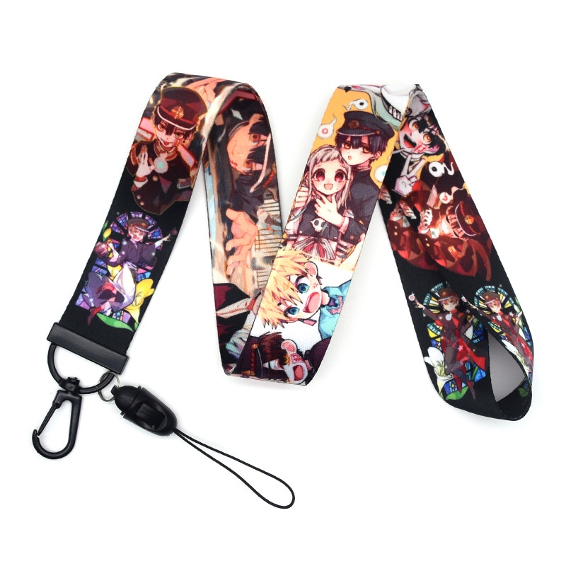 Tali lanyard Motif anime Untuk Handphone