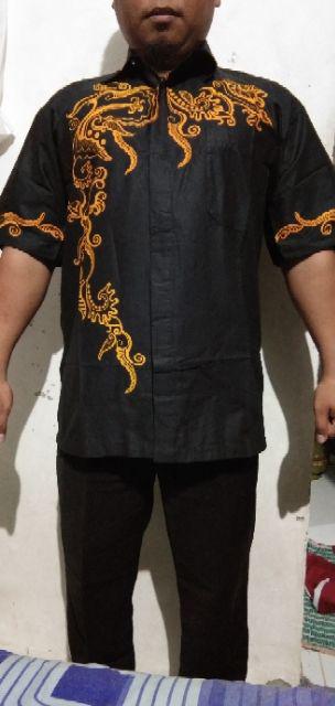 Sofi Baju Batik Pria Lengan Pendek Model Reguler Mrhsngket M.l.xl.xxl