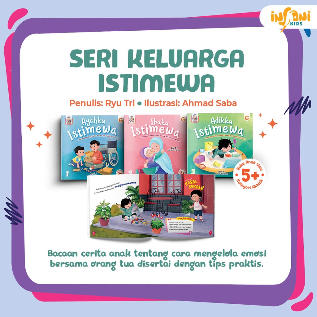 Buku 1 Set Seri Keluarga Istimewa - Gema Insani 100% Original