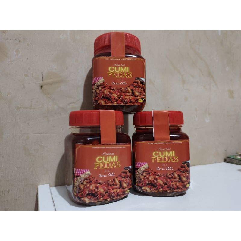 

Sambal Cumi Pedas Umi Abi