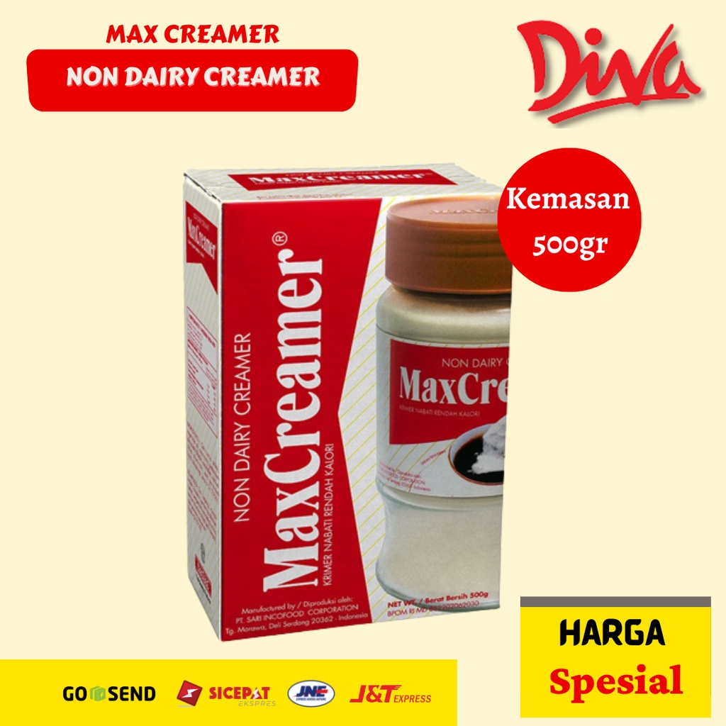 Jual 500gr Max Creamer Non Dairy Creamer Krimer Nabati Shopee