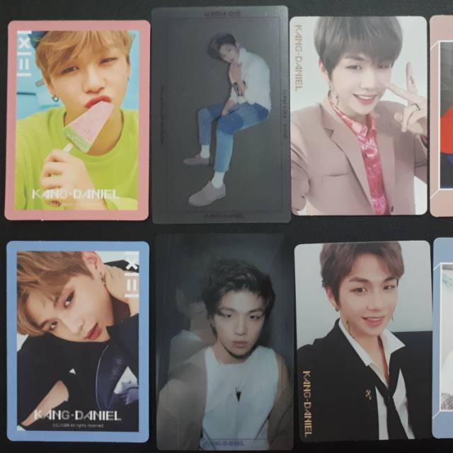 Kang Daniel Wanna One Photocard