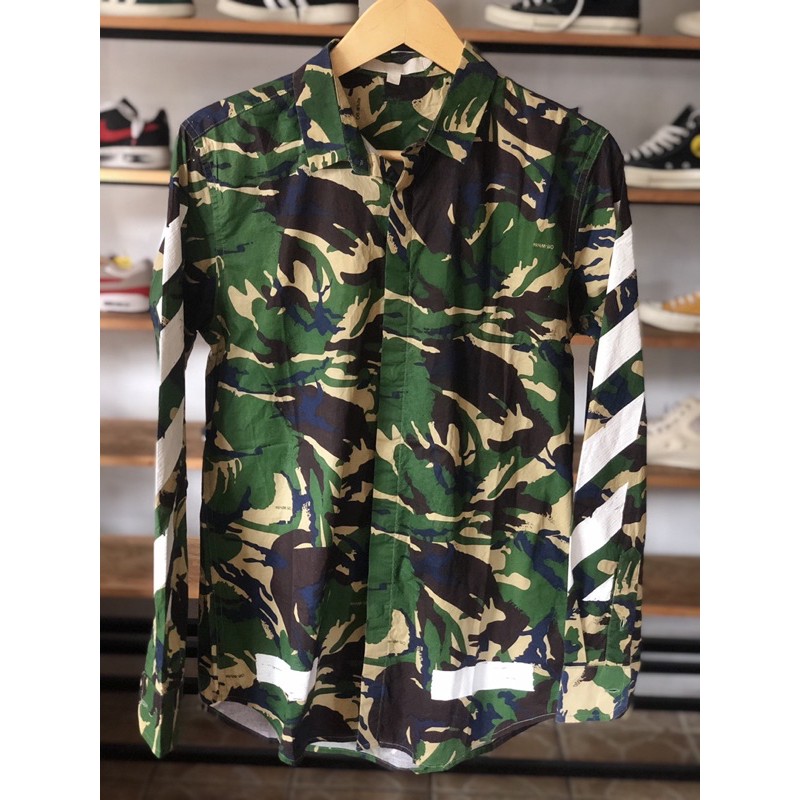 Kemeja Lengan Panjang OFF WHITE