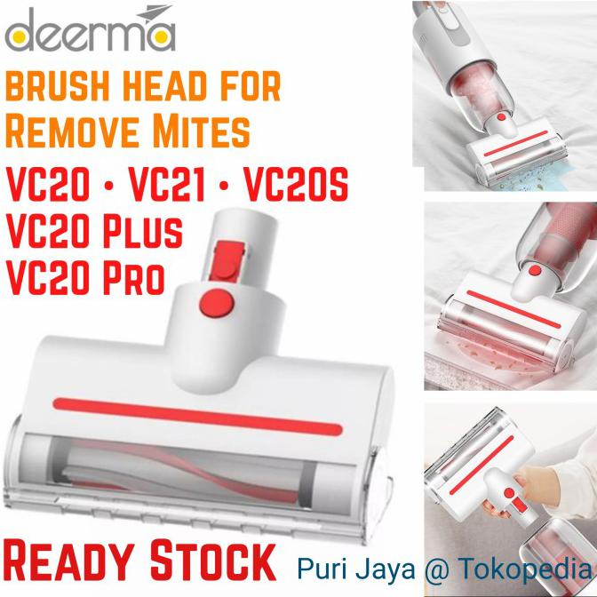 DEERMA VC20 Plus Pro VC21 VC20S Mites Removal Brush Head Sedot Tungau