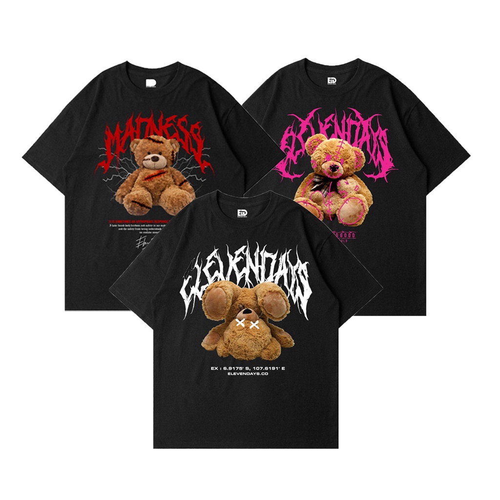 Jual Kaos Bear Kaos Bear Oversize Kaos Beruang Kaos Oversize Bear