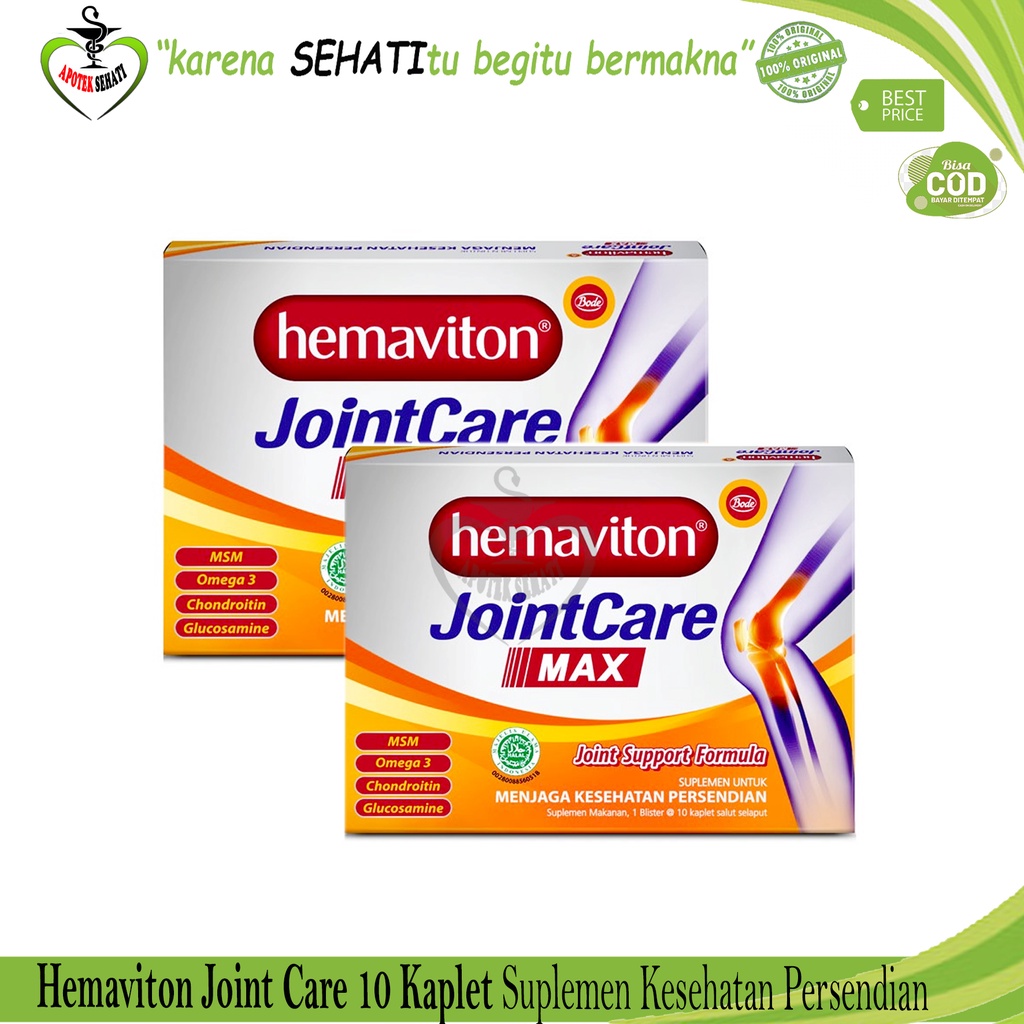 Hemaviton Joint Care Max Suplemen Persendi Multivitamin Sendi