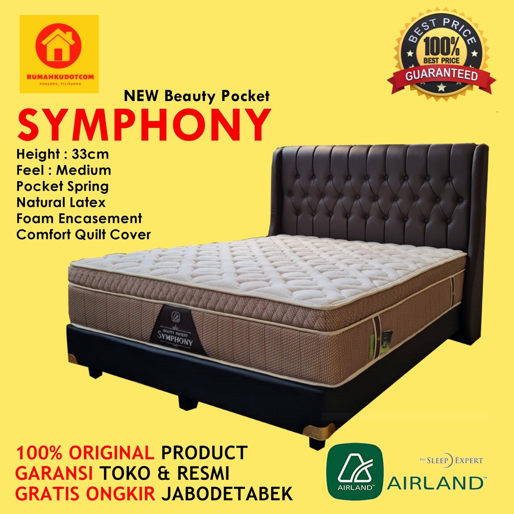 KASUR LATEX Beauty Symphony - AIRLAN SPRINGBED