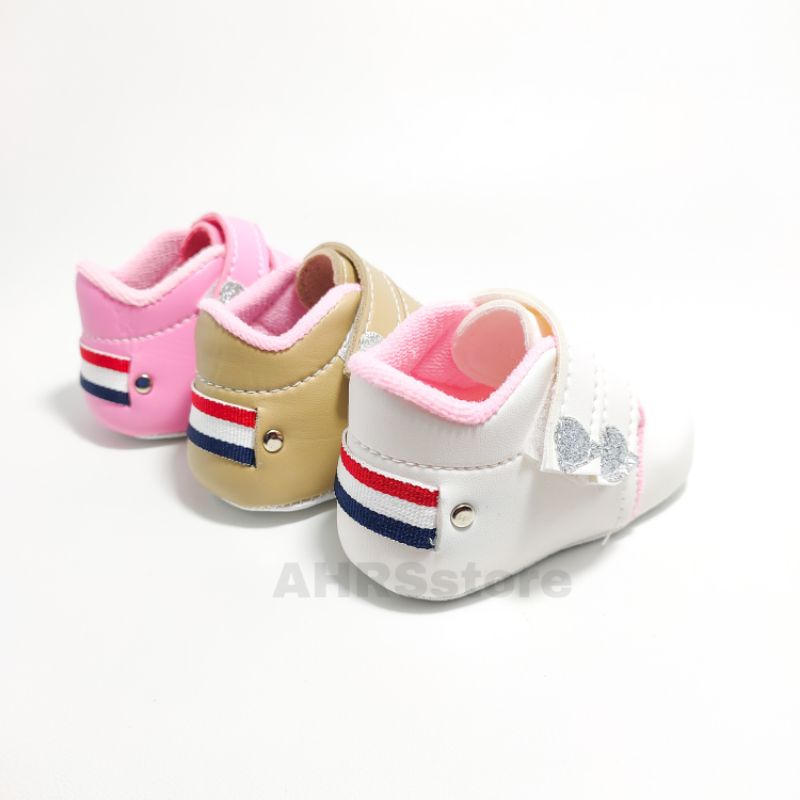 Sepatu Bayi Prewalker 0 12 Bulan Murah / Sepatu Baby Laki Laki Dan Perempuan Terbaru Anak Bayi Merangkak Cewek Cowok Cod Murah