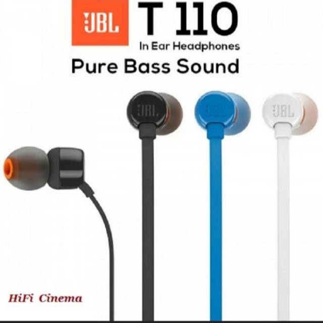 Jbl T110. Earphone original