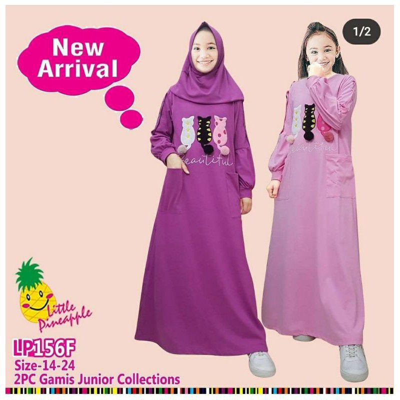 gamis little pineapple