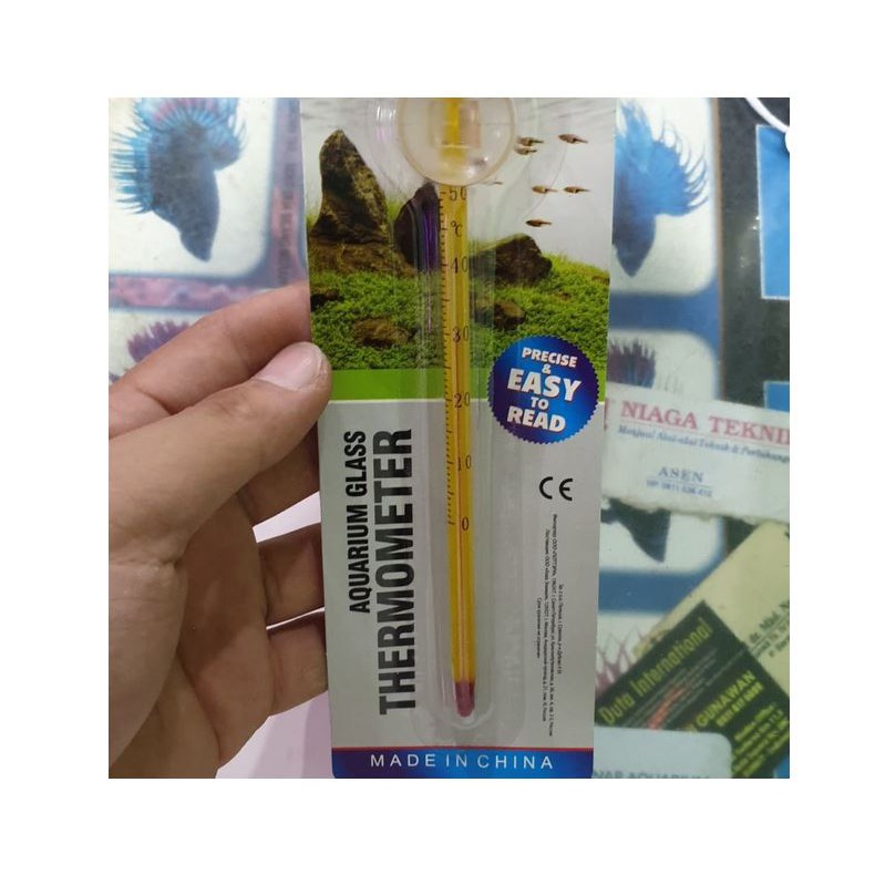 Thermometer/Termometer/Pengukur Suhu Air Aquarium Murah