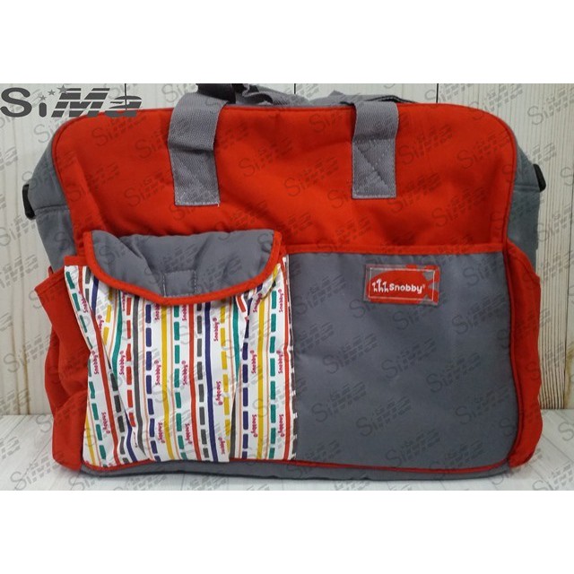 Tas Bayi Snobby Kecil Medium Besar Double Saku Line TPT1671  TPT1672 TPT1673 TPT 1671 1672 1673