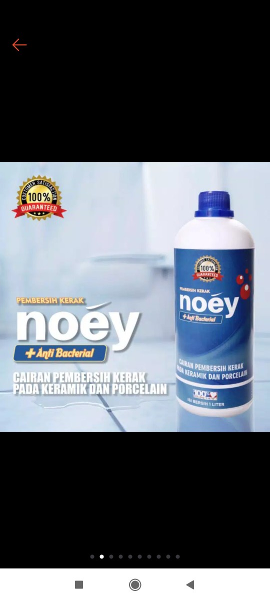 Noey Pembersih Kerak Keramik Porselen Lantai Kloset Toilet Kamar Mandi - 1000ml