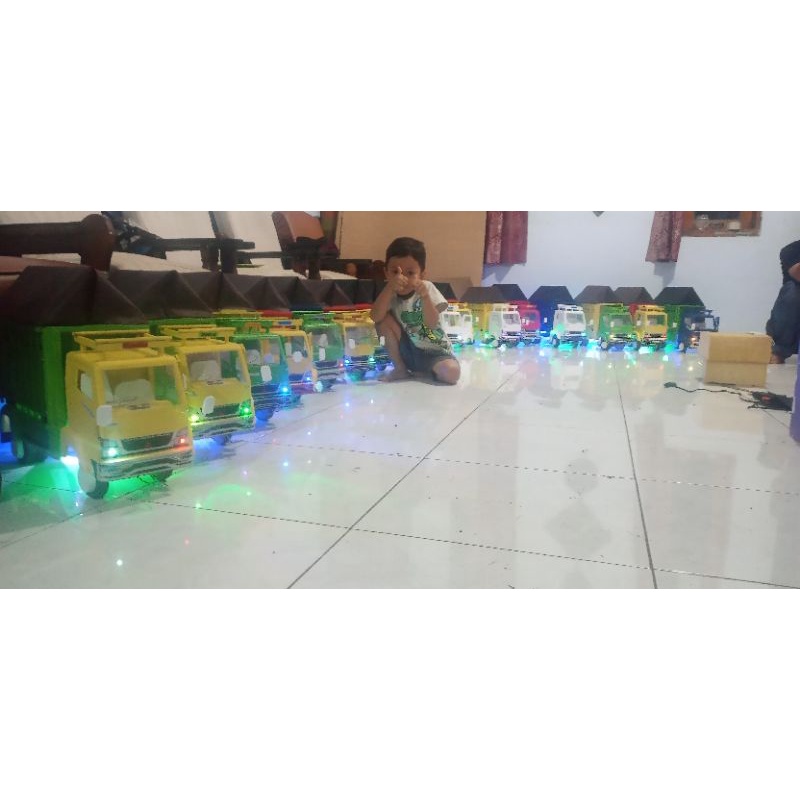 Miniatur trek oleng