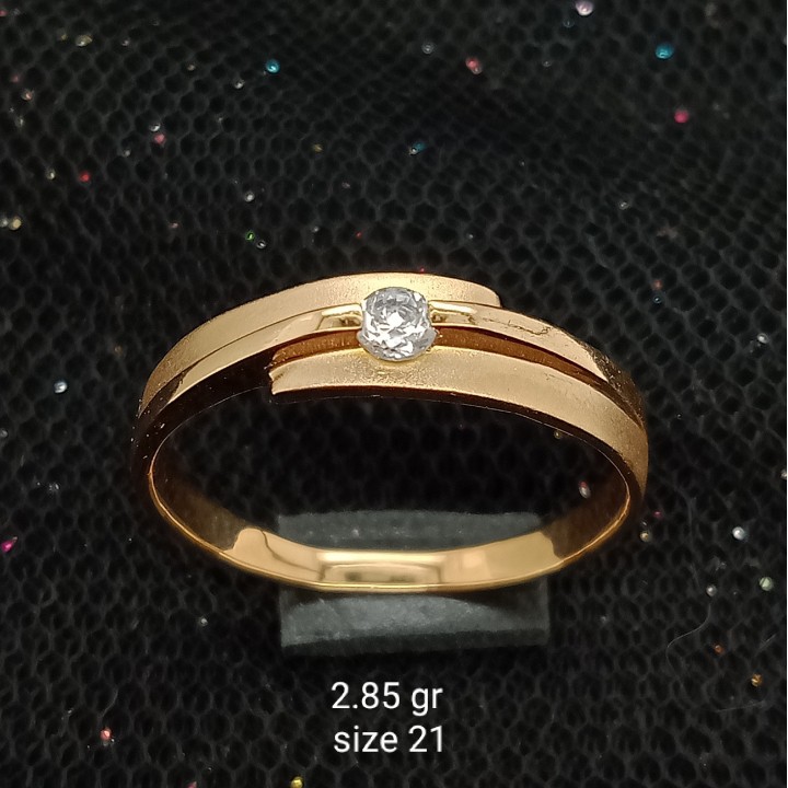 Cincin Emas 17 K - 2.85 gr Kadar 750 - 2315