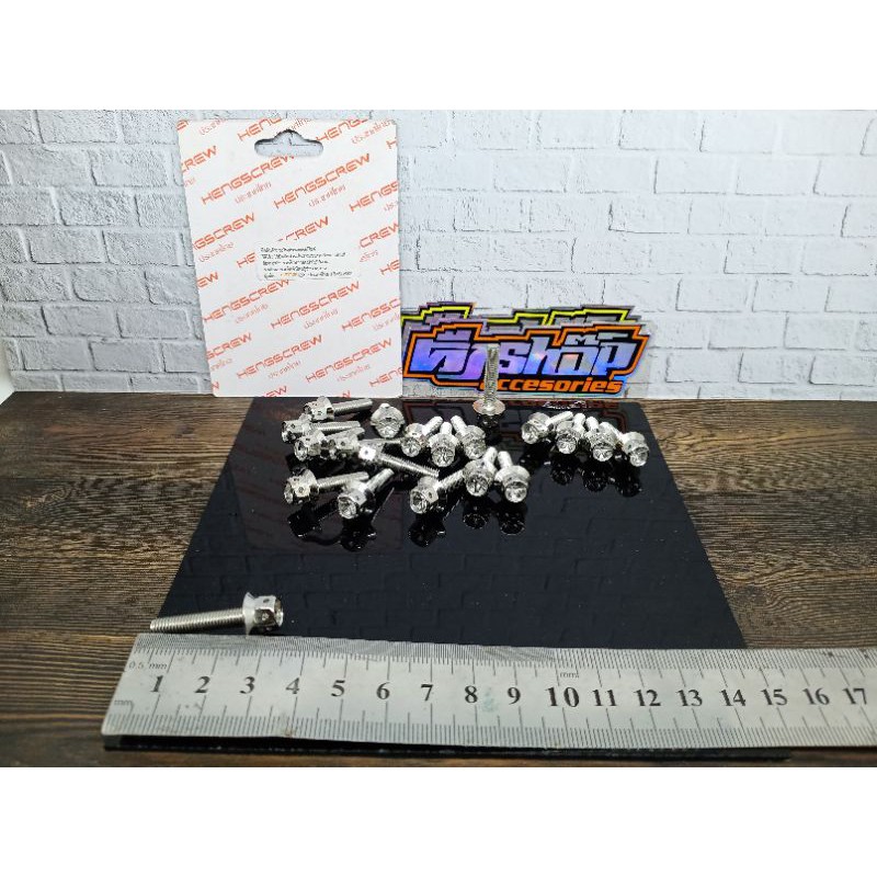 baut probolt drat 8 flower baut visor nmax aerox harga satuan